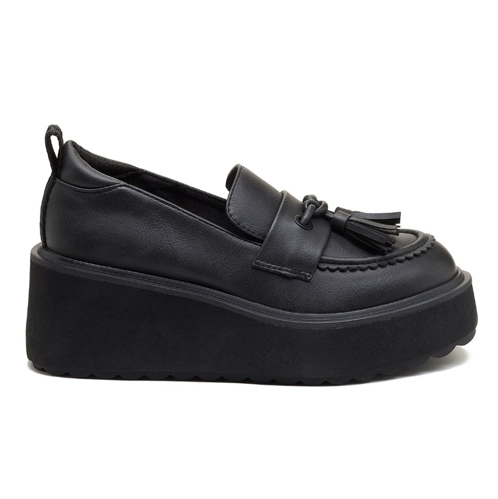 🆕️👞Rocket Dog Harper Women's Platform Loafers - Black, Sz 9 - Picture 3 of 10